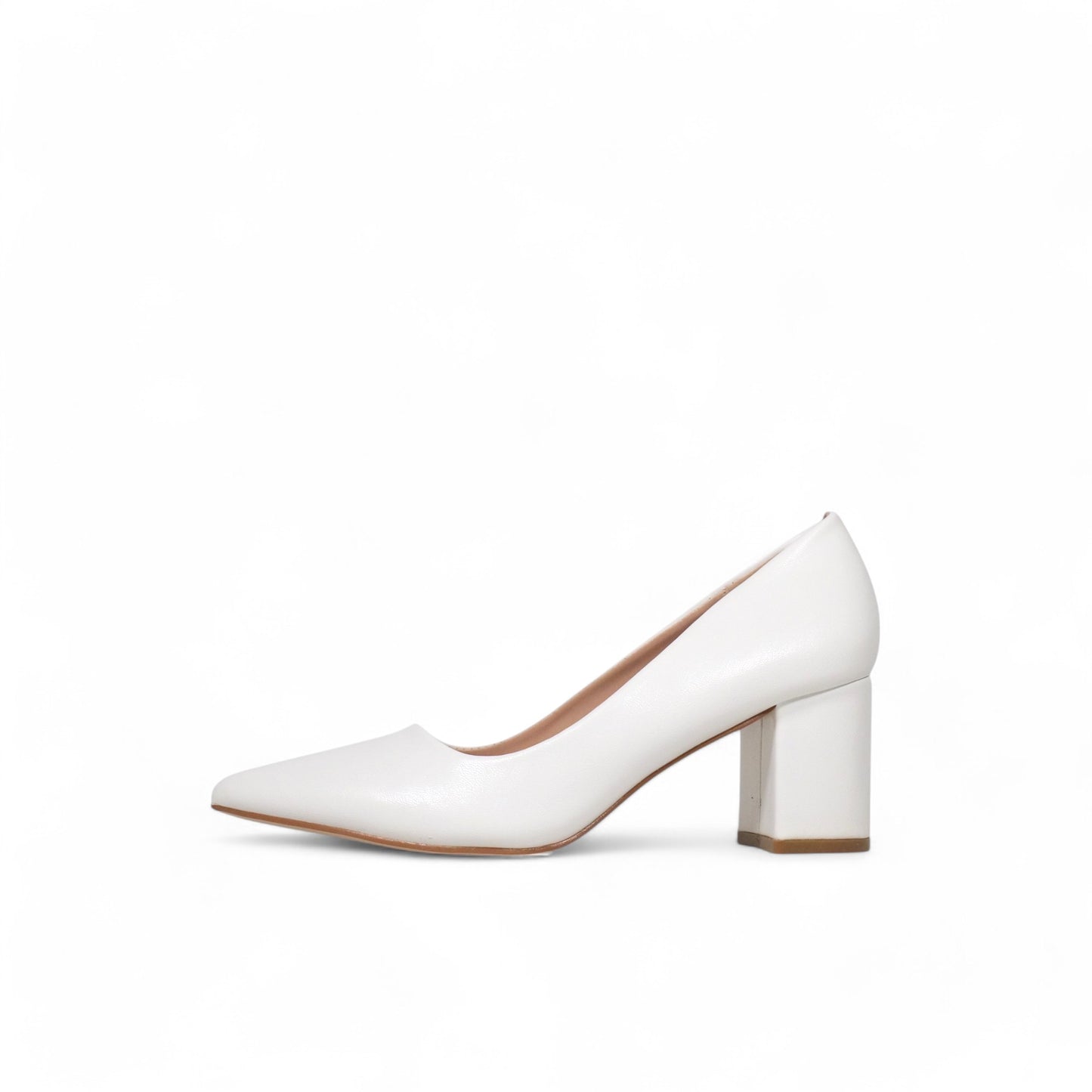 Zapatos de salón con tacón ancho