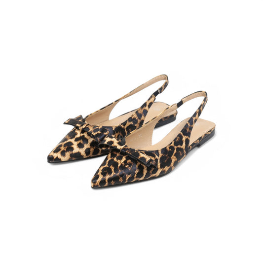 Bailarinas Slingback en punta de lazo